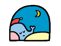 Sleepy Night Sticker