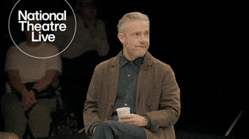 Martin Freeman What GIF by National Theatre