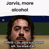Jarvis More Alcohol GIF
