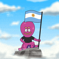 Flag Argentina GIF by Octo Gaming
