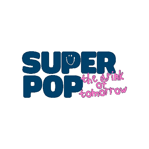DRINKSUPERPOP giphygifmaker smile smiley superpop Sticker
