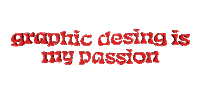 Text Graphic Design Sticker