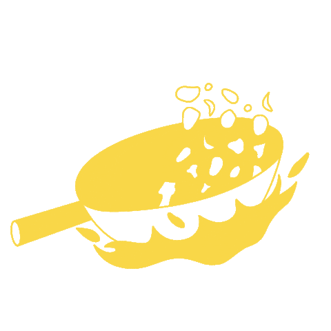 Flames Pan Sticker by AskMama