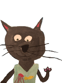 Oil Paint Hello Sticker