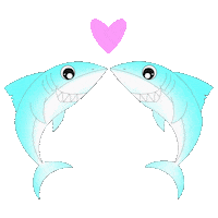 In Love Hearts Sticker
