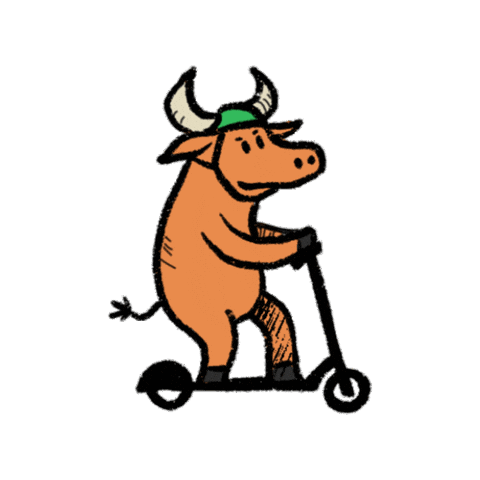 City Mascot Sticker by Bike Durham