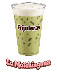 Pink Matcha Sticker by frijoleras