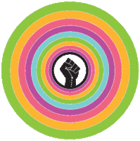 mindflowers psychedelic pride colorful lgbtq Sticker