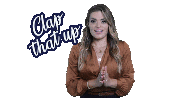 Jasmine-Star celebrate clap clapping cheer Sticker