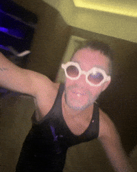 Late Night Dancing GIF by Marcel Katz Dalí / The Art Plug