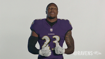 Football Thumbs Up GIF by Baltimore Ravens