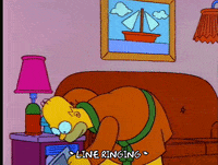 Frustrated Season 4 GIF by The Simpsons