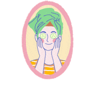 Skin Care Girl Sticker by Natural Scents Mx