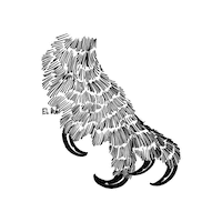 Claw Sticker by EL BUHO MEZCAL