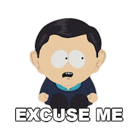 Excuse Me Sticker by South Park