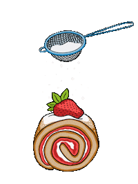 kate_turina cooking cake baking strawberry Sticker