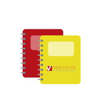 VancouverCareerCollege notes notebook vancouvercareercollege collegeswag Sticker