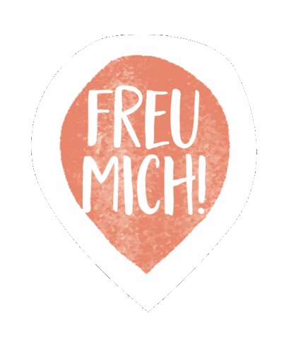 muellerinart jubel freude freu mich Sticker