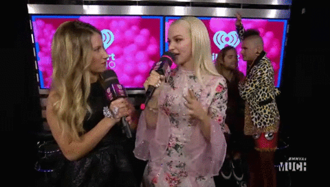dove cameron interview GIF by Much