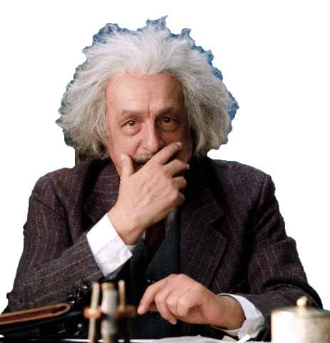 Einstein Sticker by tibber_deutschland