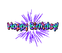 Happy Birthday Sticker