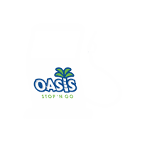 Oasis_stores cars gas oasis fuel Sticker