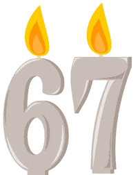 Birthday Flickering GIF