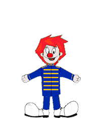 alaincarlos02 love amor clown amour Sticker