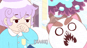 angry bee and puppycat GIF