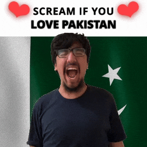 SCREAM IF YOU LOVE PAKISTAN