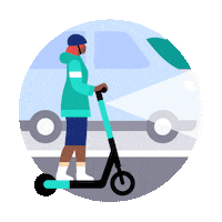 Travel Go Sticker by TIER Mobility