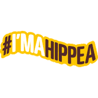 Im A Hippea Sticker by HIPPEAS
