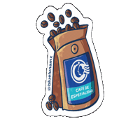Specialty Coffee Cafe Sticker by Blue Luna