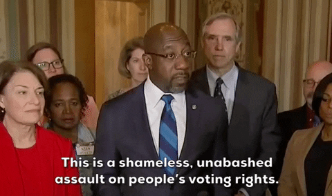 Voting Rights Voter Suppression GIF by GIPHY News