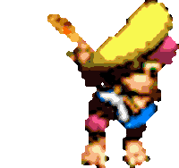 Donkey Kong Guitar Sticker