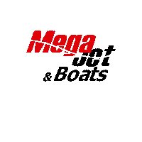 MegaJeteBoats mega mega jet e boats megajeteboats megajet Sticker