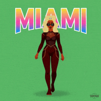 Palm Trees Wow GIF by World Of Women