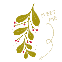 Decorating Merry Christmas Sticker by Kelsey Davis