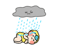 Sad Swim Sticker