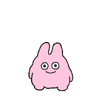 うさぎ Growing Sticker