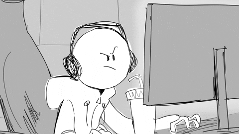 Type Fast Pc GIF by CC0 Studios