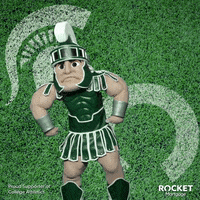 Go Green Michigan Football GIF by Rocket Mortgage