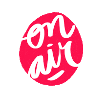 on air radio Sticker by SANTI Y LAURITA Univision