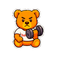 Balexert sport fitness rage ours Sticker