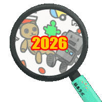 Animation Magnify Sticker