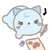 thefluffyclub drawing adorable cloud draw Sticker