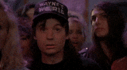 happy waynes world GIF