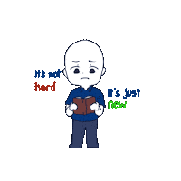 Motivation Learning Sticker by ironbrij