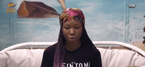 Bbnaija Air Quotes GIF by Big Brother Naija