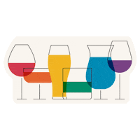 Toronto Pride Sticker by LCBO